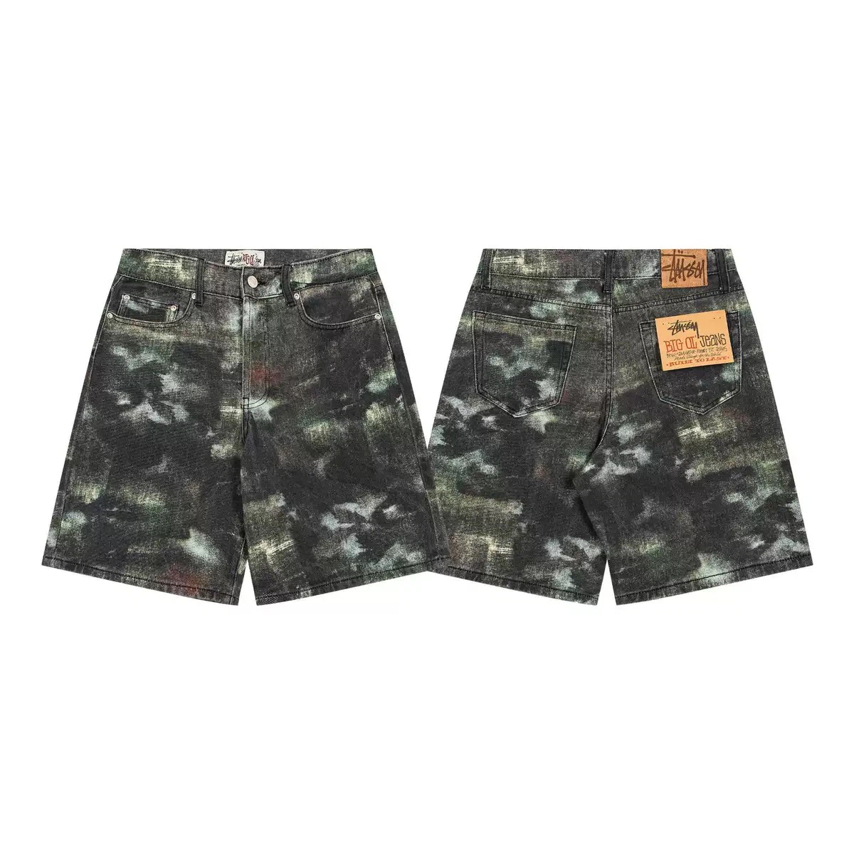 Realtree Camo Baggy Denim Shorts