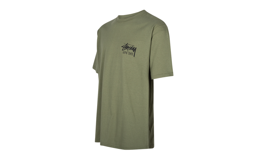 BASIC STÜSSY TEE "New York Exclusive - Olive" STUS03