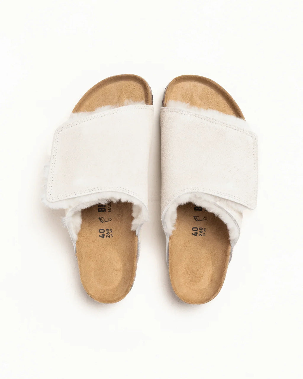 STÜSSY BIRKENSTOCK SOLANA SHEARLING SLIDE