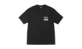 DICE TEE PIGMENT DYED "Black" STUS13
