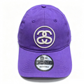 Purple SS‑Link Soft Adjustable Baseball Cap