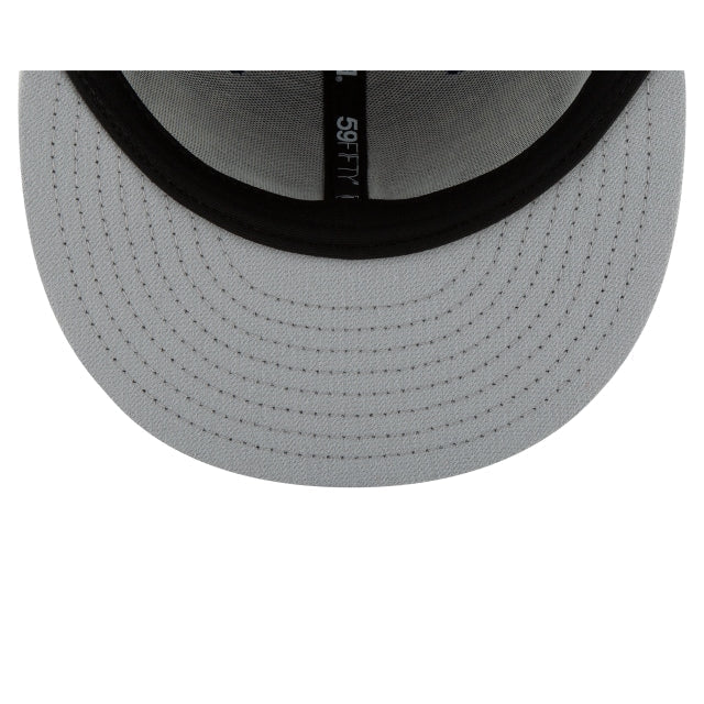 New York Yankees Storm Gray Basic 59FIFTY Fitted Hat