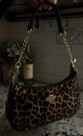 Cheetah Print Shoulder Bag