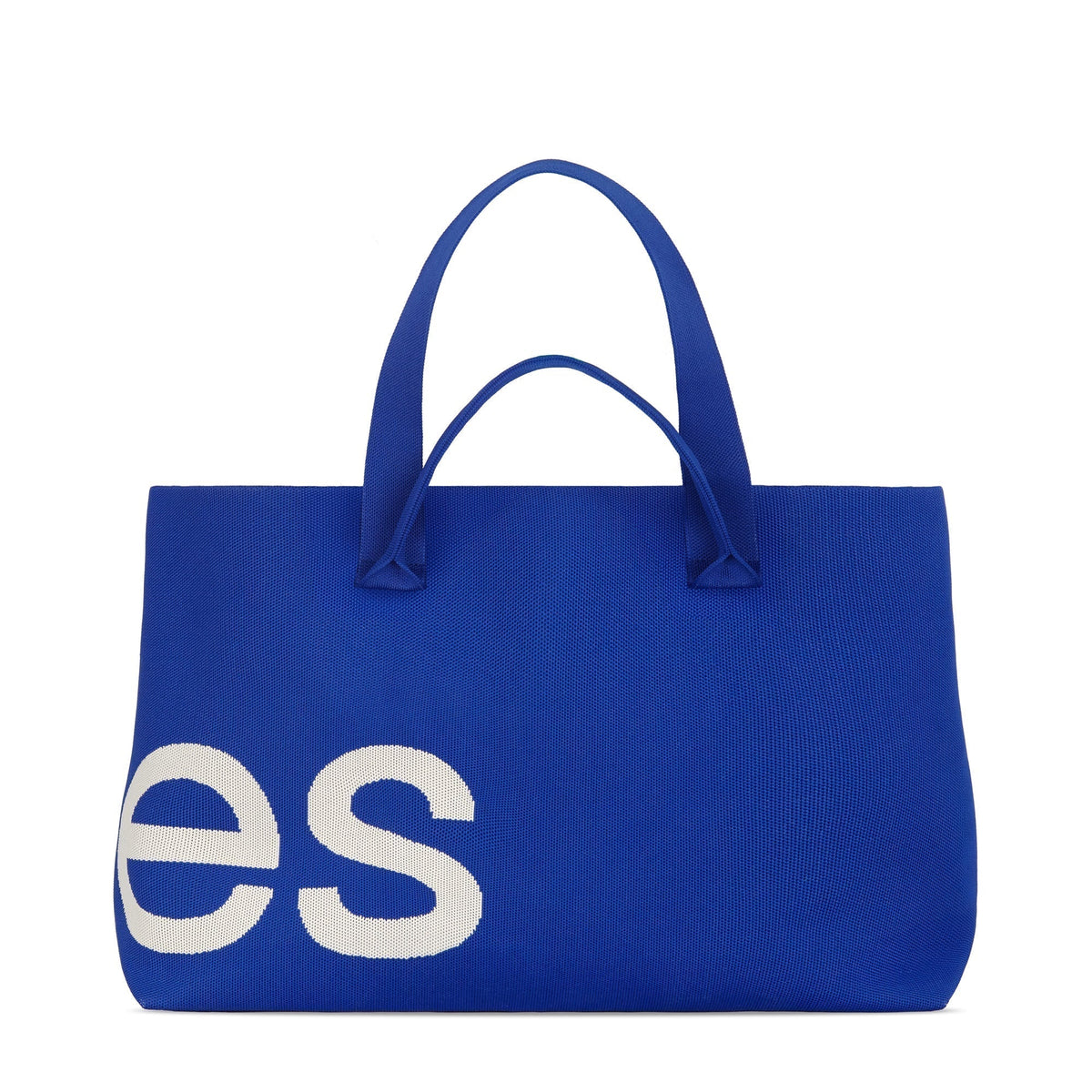 Curves Knit Tote (Sapphire)