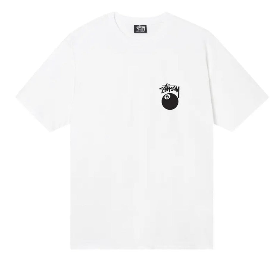 Stussy Billiards Tee White