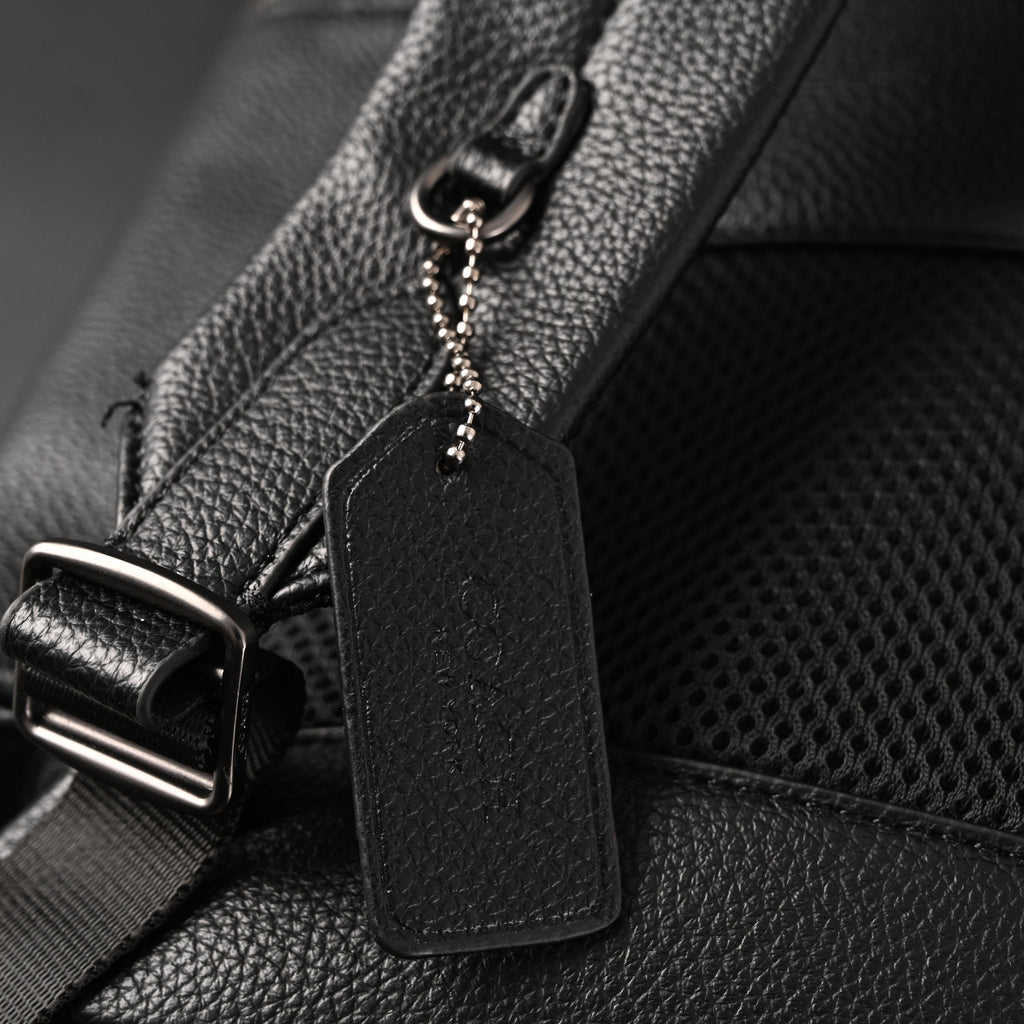 Prada Nylon & Leather Multi-Pocket Backpack – Black