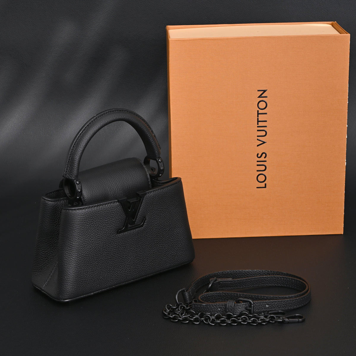 Chanel Classic Flap Bag – Black Quilted Caviar Leather with Gold-Tone Hardware