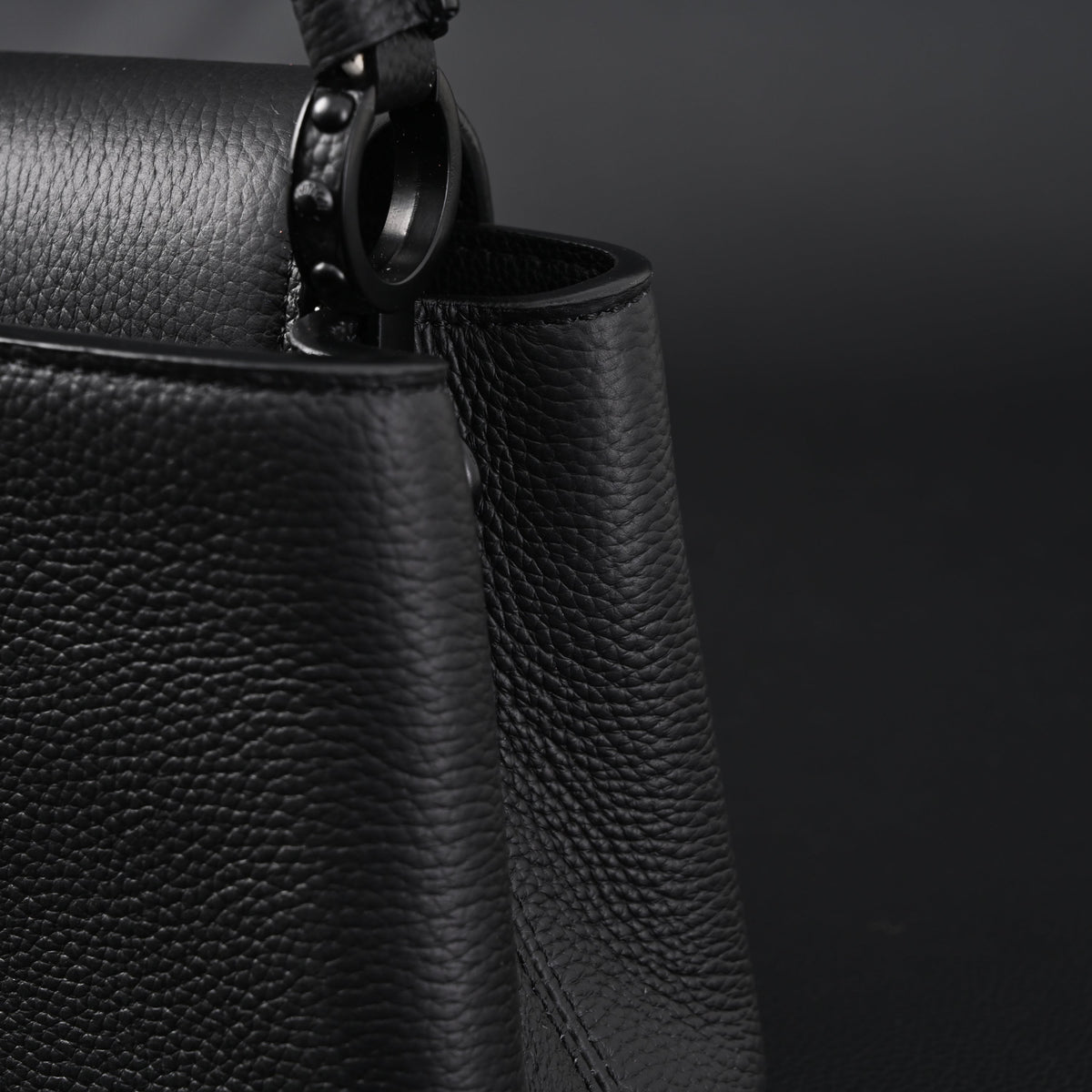 Chanel Classic Flap Bag – Black Quilted Caviar Leather with Gold-Tone Hardware