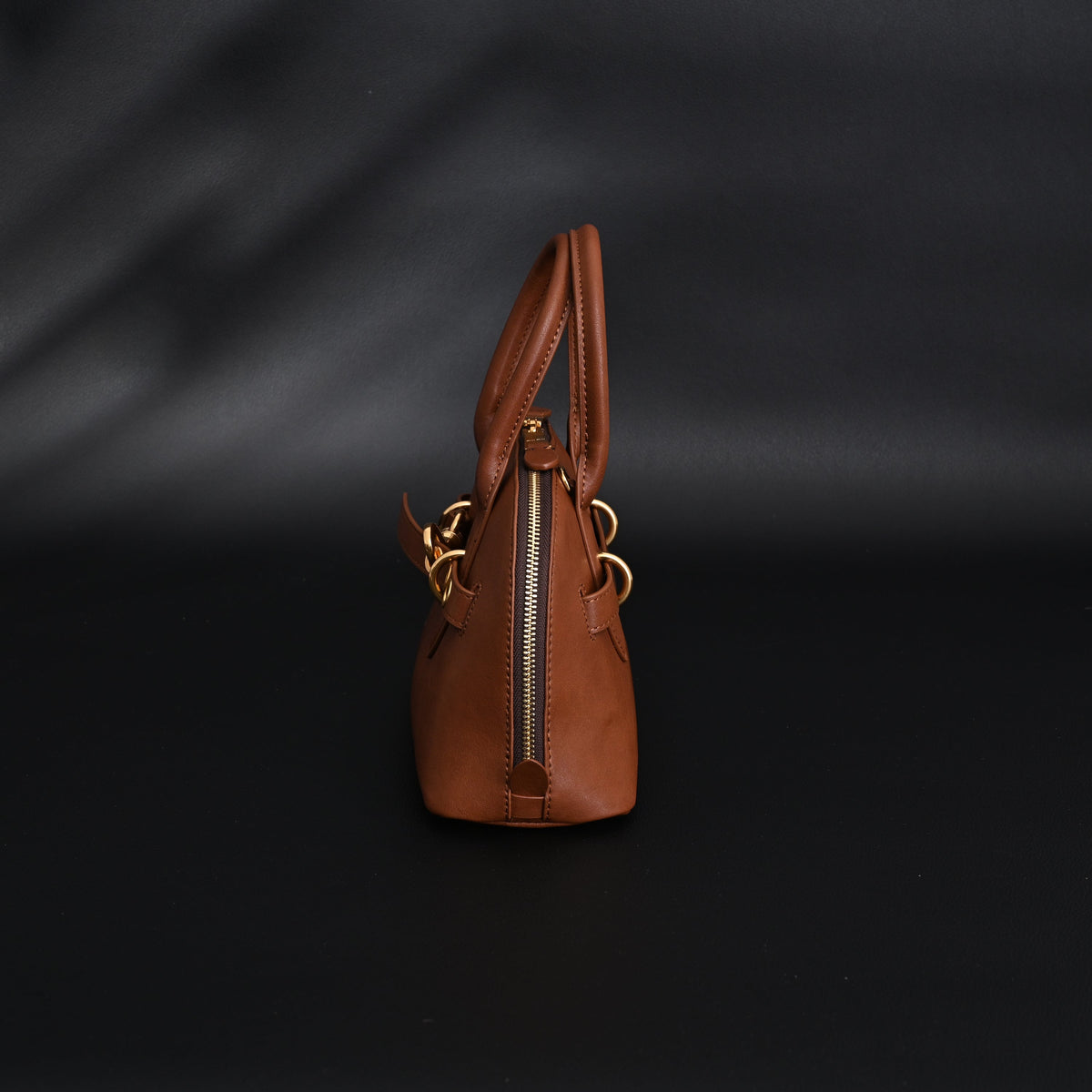 Gucci Horsebit 1955 Brown Leather Top Handle Bag