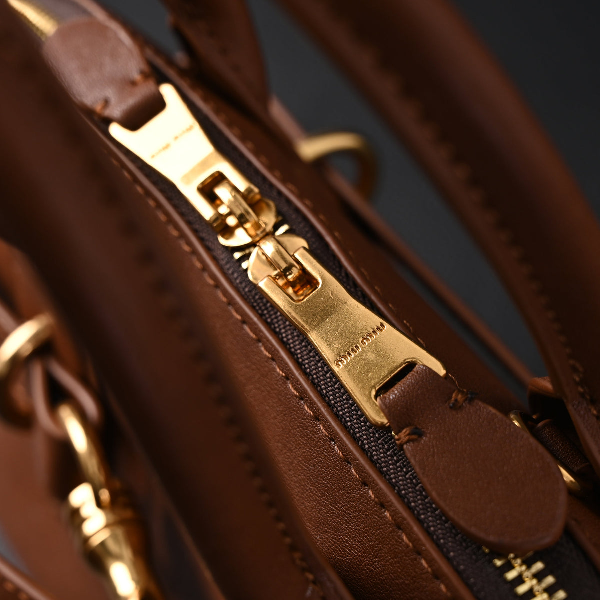 Gucci Horsebit 1955 Brown Leather Top Handle Bag