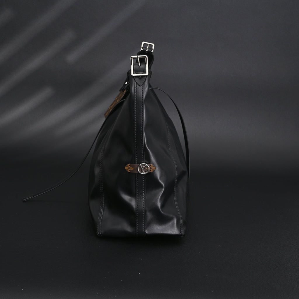 Louis Vuitton Graceful MM Black Monogram Hobo Bag