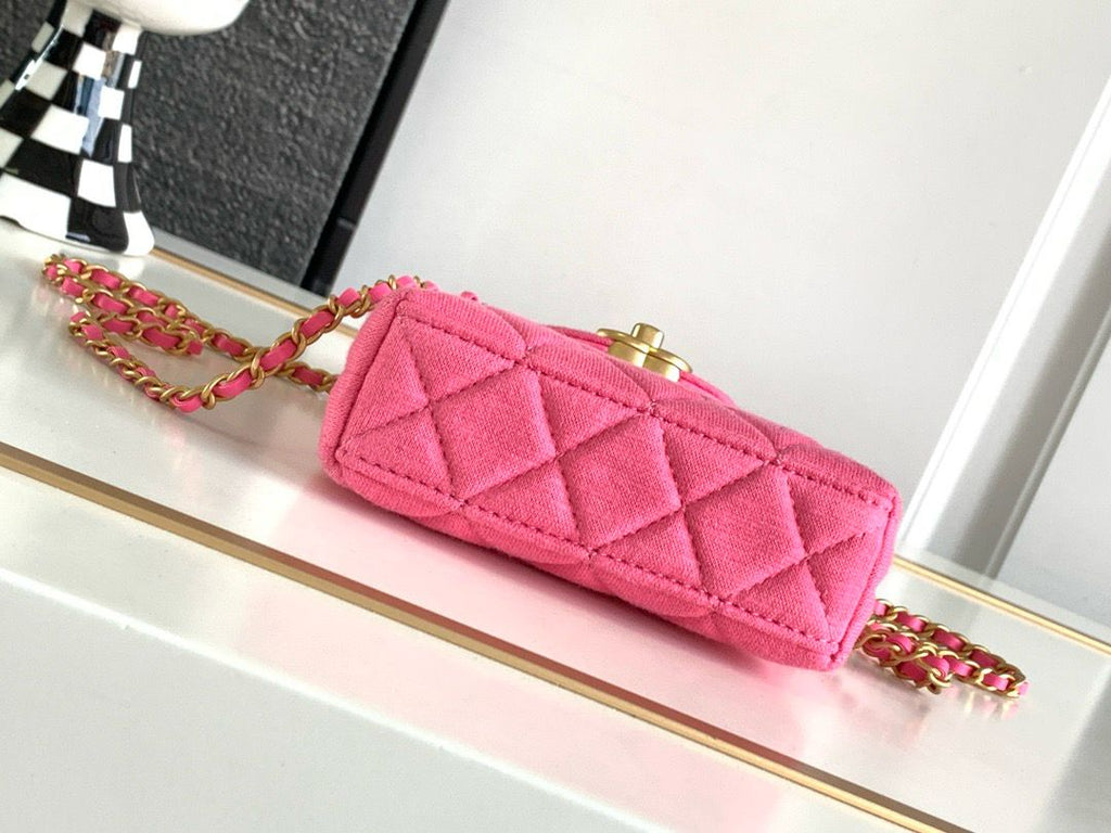 Chanel Mini Nano jersey kelly