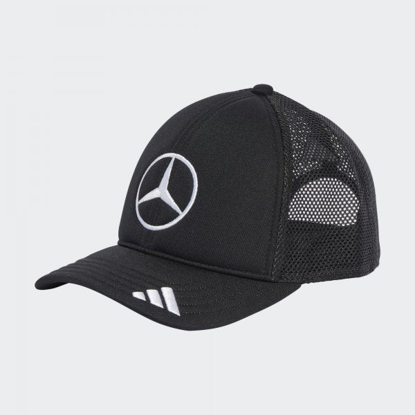 Mercedes AMG Petronas F1 2026 Snapback Star Trucker Hat Black